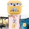 Cute Sleep Koala Case Compatible with AirPods 3 with Keychain,