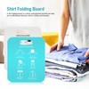 TOPBATHY Pack of 2 Shirt Folders Clothing Folding Board Reusable