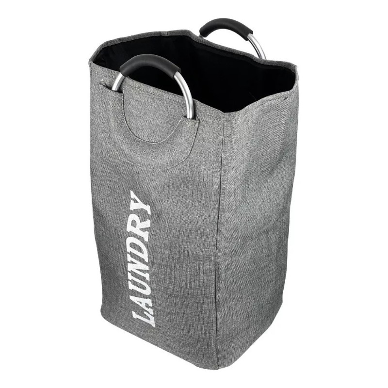Baum Brothers Cesto Gris Para Ropa Sucia Tela Tipo Lino