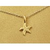 ALRNBY Gold Necklace for Women Dainty Charm Necklace Gold/Silver Starfish
