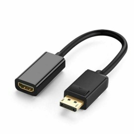 Unbranded Display Port DP to HDMI Cable Adapter Converter Audio Video PC HDTV 1080P 60Hz - Adapter Only ( 10 Inch)