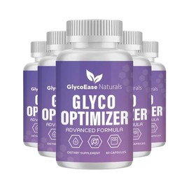 GlycoEase Naturals Glyco Optimizer Pills Advanced Formula (300 Capsules) 5-Pack