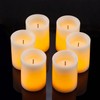 Flameless Flickering LED Candles 3" X 4" with 10-Key Remote