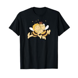The Maya the Bee and Willi Cartoon TV Series T-Shirt, black