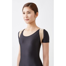 Easy to Wear Posture Supporter, Beige, M-L