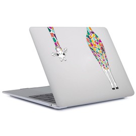 FFBOFFC Case Cover Compatible with 16 Inch MacBook Pro 2020 2019 Release Model A2141 with Touch Bar and Touch ID, Plastic Protective Hard Case Giraffe
