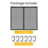 GROWNEER Car Truck Cargo Net, Highly Elastic Stretchable Mesh Organizer