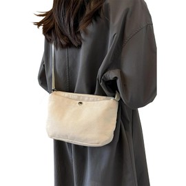 Hillrill Shoulder Bag, Canvas, Messenger Bag, Mini Tote, Shoulder Bag, Canvas, Women's, Men's, Popular, Crossbody Casual, Work, Lightweight, Zippered, Stylish, Lightweight, Cute, Small, Convenient,