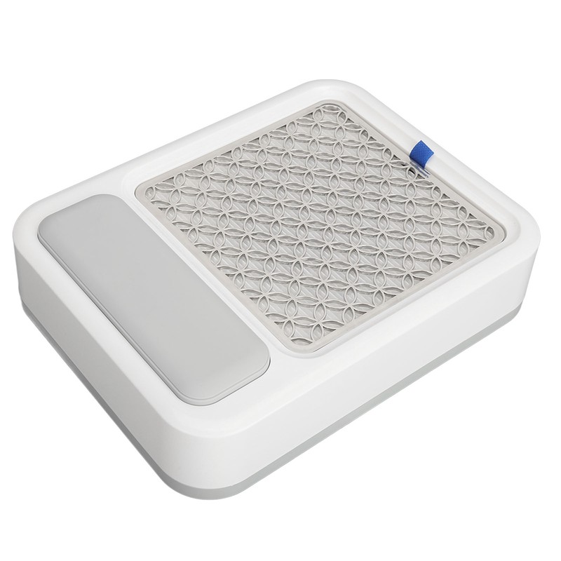 Nail Dust Collector with Reusable Filter Hand Pillow Speed Adjustable