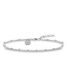 Thomas Sabo KA0007-001-21-L19v Unisex Karma Wheel Bracelet 925 Sterling Silver