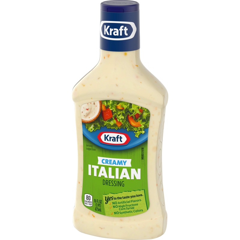 Kraft Creamy Italian Salad Dressing & Dip 16 oz (Pack