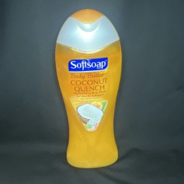 Softsoap Body Butter COCONUT QUENCH Moisturizing Body Wash, Soft & Smooth, 15oz