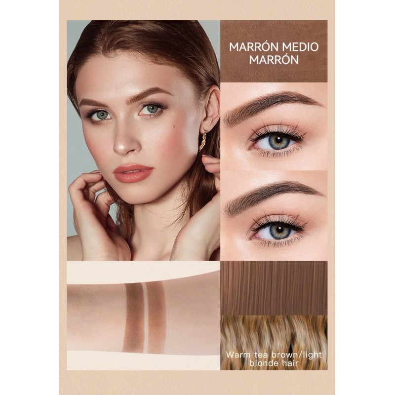 Kit Tinte Profesional Para Cejas Peel-off Impermeable