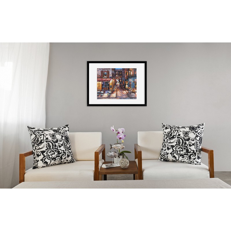 MCS Frame for Puzzles, Black, 20 x 27 in or
