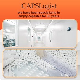 Cápsulas Vacías Veganas Tamaño 000, 100 Cápsulas Vacías Transparentes Con Microcuchara De Laboratorio, Cápsulas Vacías Vegetarianas, Cápsulas De Píldo