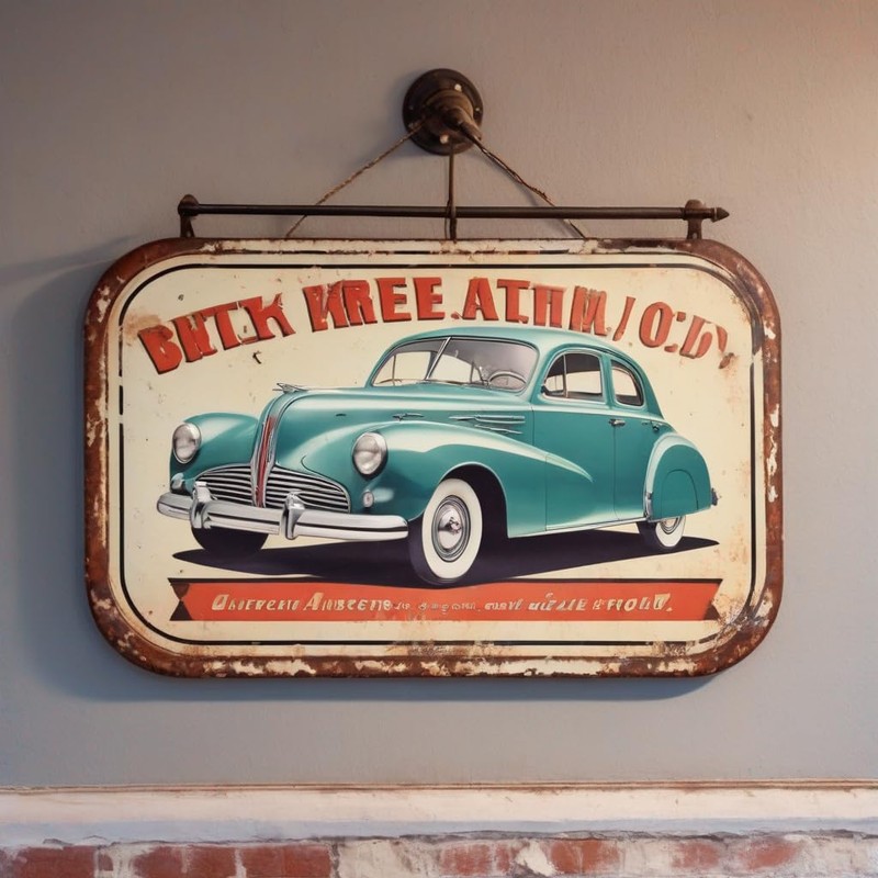 Tin Warning Sign 30 x 20 cm Animals Please Do