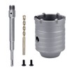 GUICGOC 38mm / 1.5 inch Concrete Hole Saw with 220mm