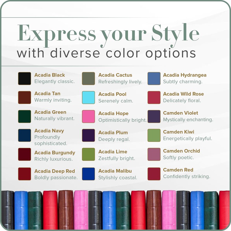 Gallery Leather Large Address Book with Alphabetical Tabs up to