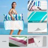 Jasonwell Pool Floats Adult Games - 2 Pack Fabric Inflatable
