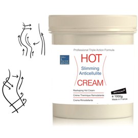 bleu & marine Bretania Thermo-Active Firming Cream for Silhouette Shaping Based on Algae, Coffee, Cinnamon and Guarana. Firms, Gives Elasticity and Reduces Orange Peel - 1000 ml 1 L