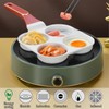 JUSTUP Nonstick Omelette Pan, 4 Cups Healthy Granite Non Stick