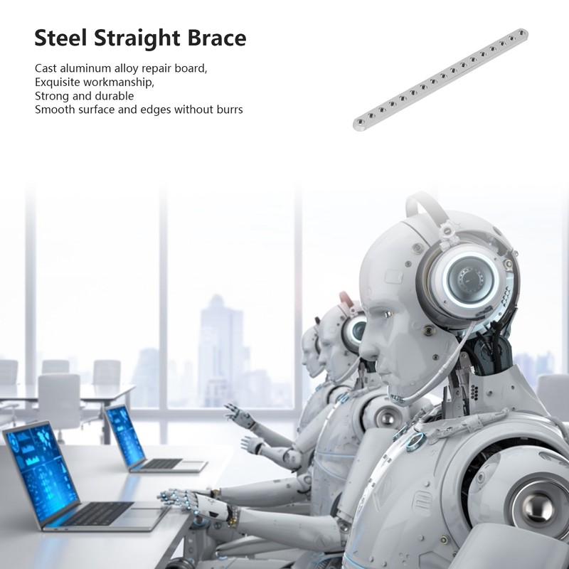 Stainless Steel Straight Brace Mending Plate Connector Bracket for Furniture
