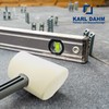 Karl Dahm Rubber Mallet, White, 55 mm, 300 g, Lightweight