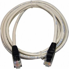 World of Data 5m GREY CAT5e Crossover Cable with Black Boots - PC to PC (without a hub) - FULL DUPLEX Crossover Wiring - Verified for Gigabit Ethernet - 24AWG x 4P