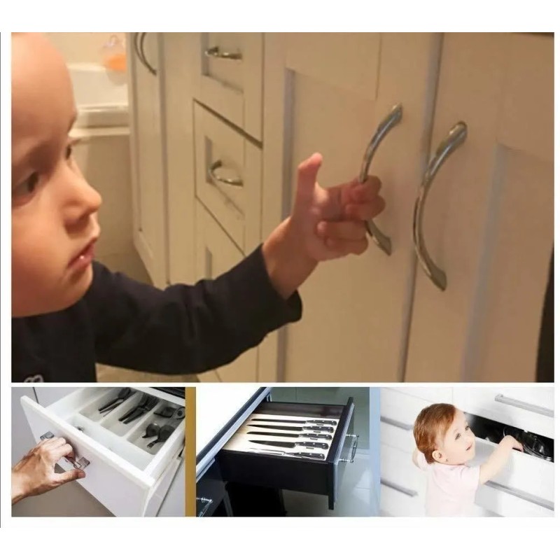Eco-bebé Gabinete De Seguridad Para Niños Y Bebés Cajón Cerr