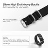 HANYTON Watch Bands - Military Ballistic Nylon Style Strap With