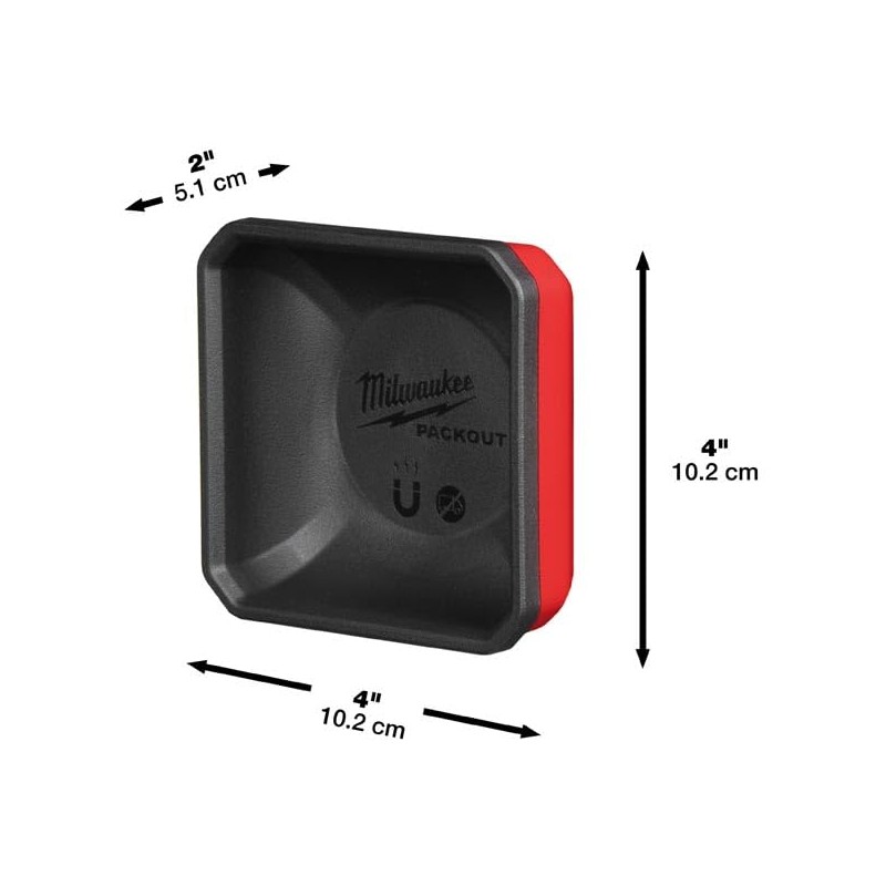Packout Magnetic Dish 10x10cm Milwaukee