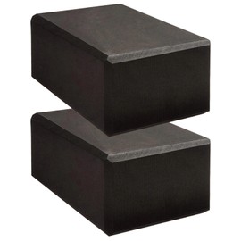 for Firm Lifestyle Black Yoga High Density Set of 2