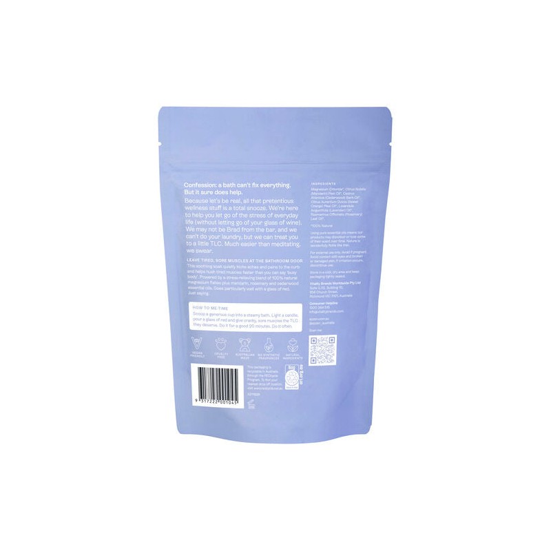 Epzen Magnesium Bath Flakes Soothe Soak 500g