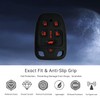 Key Fob Cover for Honda Odyssey: 6 Buttons Silicone Remote