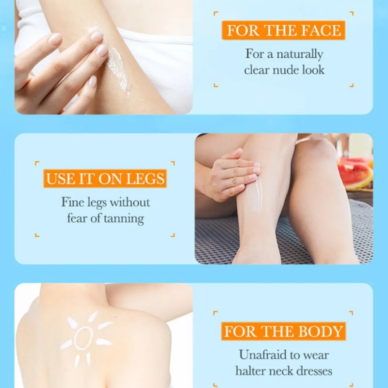 Protector Solar Blanqueador Bioaqua Spf 50+ Extracto Arroz