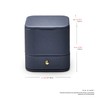 Oirlv Ring Case PU Leather Single Piece Portable Mini Proposal