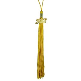Graduation Tassel with 2008 Year Charm (Gold)