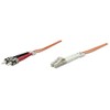 Intellinet Network Solutions Fiber Optic Patch Cable, LC/ST, OM2, 50/125,