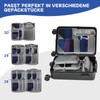 5-Piece Compression Packing Cube Set for Travel, Compression Packing Cube