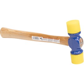 VAUGHAN Soft Face Hammer, Made In The USA, American High Carbon Steel Head, 12 oz, PF12, VN19425