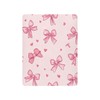 YETTASBIN Bow Pink Fitted Crib Sheet for Baby Boys Girls,