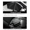 Paraguas Plegable Inverso Automático, Araguas Grande Reforzado, con 10 Varillas,