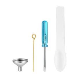 Small Funnel Kit Mini Funnel Set for Urn Necklace Funnel Filler Kit for Cremation Jewelry Ashes Keepsakes Ashes Fillers Funnel Stainless Steel Funnel Filling Ashes