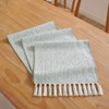 COMFEELING Camino de mesa costero azul de 13 x 90