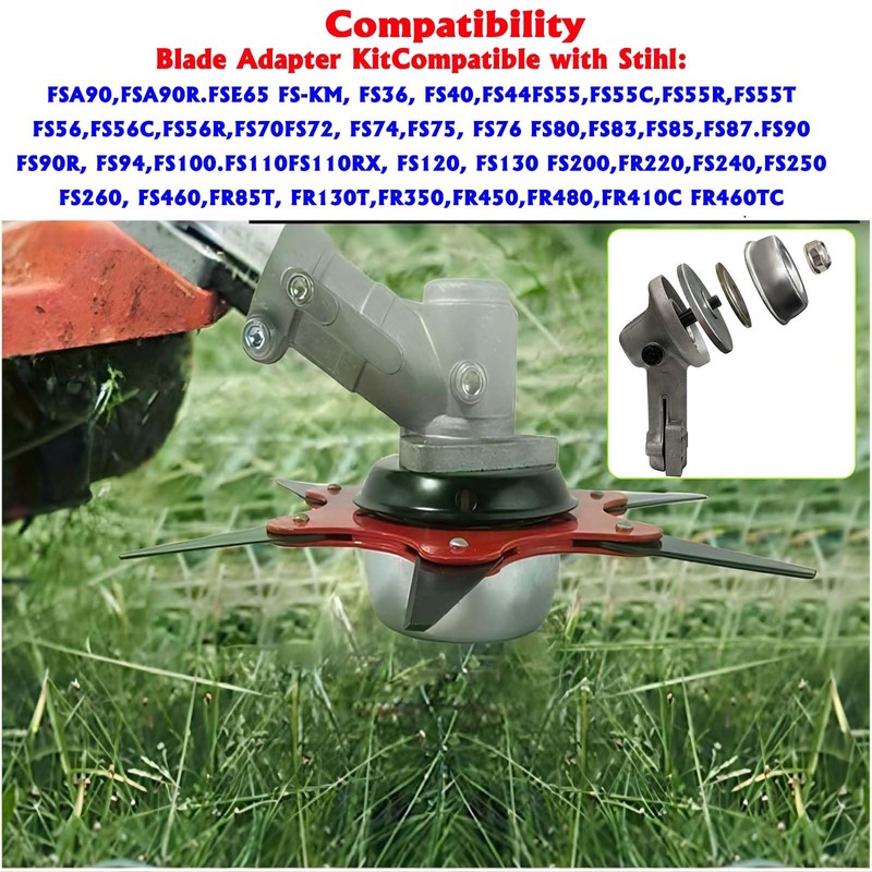 Fifatopo Blade Adapter Attachment Maintenance Kit for S-tihl String Trimmers,