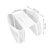 Baby Mesh Bath Toy Storage, Saddle Shape 2 Compartments Baby