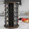 New England Stories Revolving Spice Rack Set with 25 Spice