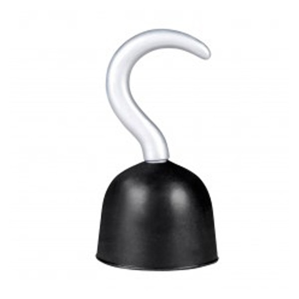 Boland 74306 Pirate Hook, Size 19 x 9 cm, Black/Silver,