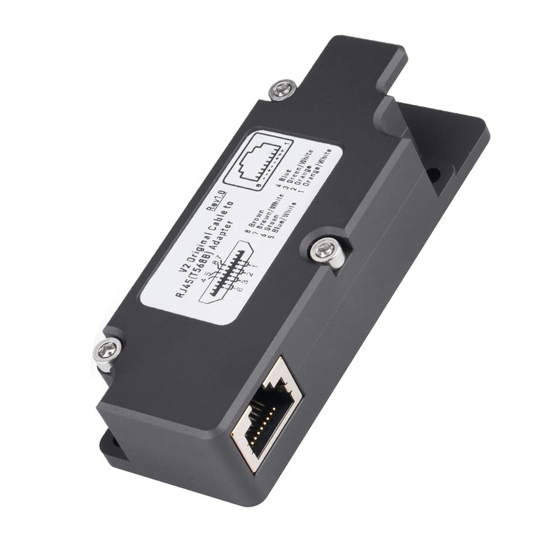 Ethernet Adapter with CAT 8 Cable T568B Pin Fast Connection