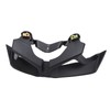 Motorcycle Front Spoiler Black Increase Stability Aerodynamic Wing Kit for